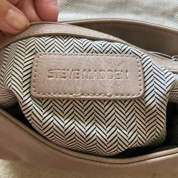 Steve Madden shoulder bag in coffee color with rivets - Picture 3 of 5